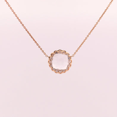 IVANKA TRUMP 18K ROSE GOLD PENDANT NECKLACE N-623ACS-G