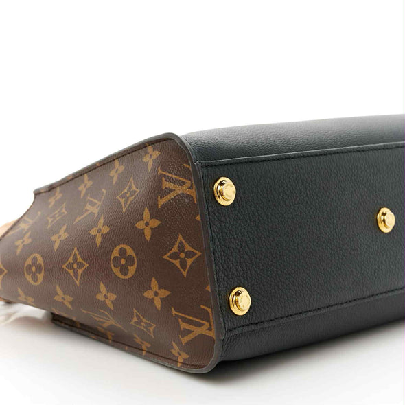 Louis Vuitton Calfskin Monogram On My Side Greige