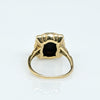 Vintage Bloodstone Yellow Gold Ring