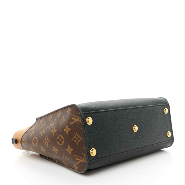 Louis Vuitton Calfskin Monogram On My Side Greige