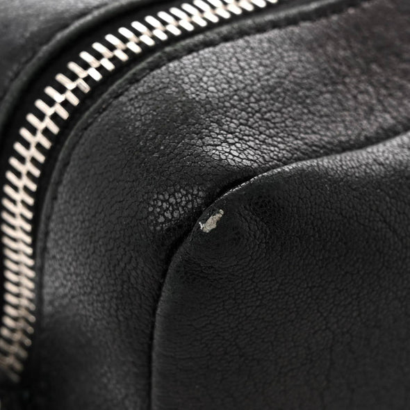 Saint Laurent Lambskin Monogram Small Lou Camera Bag Asphalt