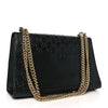 Gucci Guccissima Medium Padlock Shoulder Bag Black