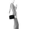 Saint Laurent Lambskin Monogram Small Lou Camera Bag Asphalt