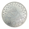 Christmas 2024 Santa Silver Round