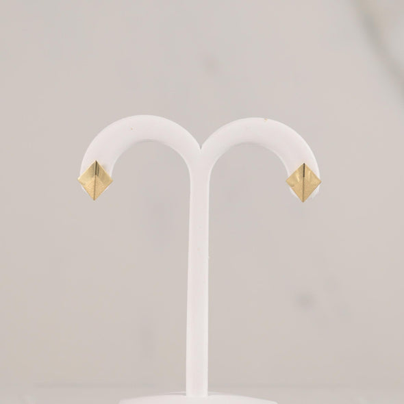 14K Yellow Gold Kite Earrings