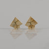 14K Yellow Gold Kite Earrings