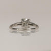 Vintage 1.01ct Old European Cut Diamond Engagement Ring in Platinum