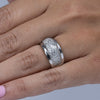 1.75ctw Diamond Pave Band 14K White Gold