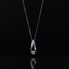 Vintage Inspired 14K Old European Cut Diamond Necklace