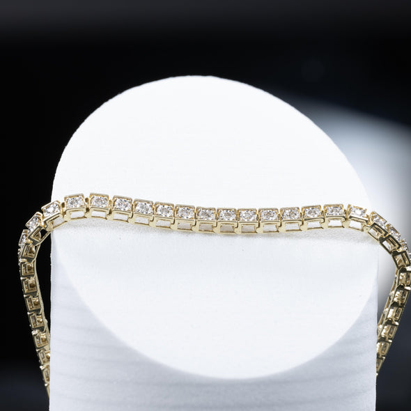 Bracelet Diamond Tennis Bracelet Yellow Gold