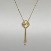 Quatrefoil Motif 18K Yellow Gold Lariat Necklace