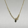 Quatrefoil Motif 18K Yellow Gold Lariat Necklace