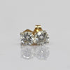 1 carat tw Natural Diamond Round Brilliant 14k Gold Stud Earrings