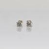 1 carat tw Natural Diamond Round Brilliant 14k Gold Stud Earrings