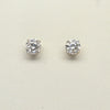 1 carat tw Natural Diamond Round Brilliant 14k Gold Stud Earrings