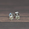 0.32cttw Natural Diamond Round Brilliant 14k White Gold Stud Earrings