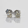 0.32cttw Natural Diamond Round Brilliant 14k White Gold Stud Earrings