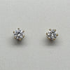 0.60cttw Natural Diamond Round Brilliant 14k Yellow Gold Stud Earrings