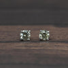 0.36cttw Natural Diamond Round Brilliant 14k White Gold Stud Earrings