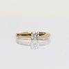 1/2 Carat Lab Grown Diamond Solitaire Gold Ring