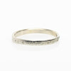 Vintage Diamond Geometric Design Wedding Band