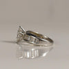 1.67cttw Marquise Diamond Engagement Ring with Baguette Diamond accents