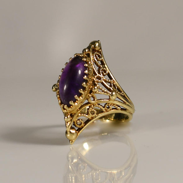 SCROLLWORK AMETHYST