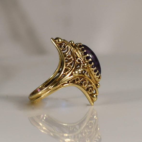 SCROLLWORK AMETHYST