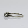 Vintage 1/2ctw Diamond Band 14k White Gold Ring