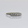 Vintage 1/2ctw Diamond Band 14k White Gold Ring