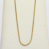 Vintage Wheat Chain 16" 1.15mm 14K Yellow Gold Necklace