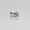 0.35cttw Natural Diamond Round Brilliant 14k Yellow Gold Stud Earrings