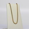 Vintage Wheat Chain 18" 2.5mm 14K Yellow Gold Necklace