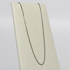 Vintage Box Chain 18" 0.65mm 14K White Gold Necklace