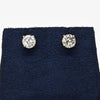 2.0cttw Natural Diamond M-N SI1 I1 Round Brilliant 14k White Gold Stud Earrings