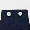 2.05cttw Natural Diamond H-I VS Round Brilliant 14k White Gold Stud Earrings