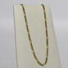 Vintage Figaro Chain 18" 1.75mm 14K Yellow Gold Necklace