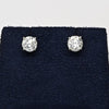 2.05cttw Natural Diamond H-I VS Round Brilliant 14k White Gold Stud Earrings
