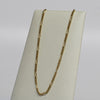 Vintage Figaro Chain 18" 1.75mm 14K Yellow Gold Necklace