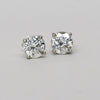 2.05cttw Natural Diamond H-I VS Round Brilliant 14k White Gold Stud Earrings