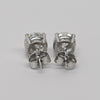 2.05cttw Natural Diamond H-I VS Round Brilliant 14k White Gold Stud Earrings