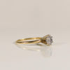 1.03ct Natural Round Brilliant Diamond Solitaire Engagement Ring in 14k