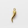 Italian Horn Cornicello 14k Yellow Gold Pendant Charm