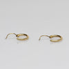 Mini 14K Yellow Gold 10mm Hoop Earrings