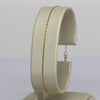 Vintage Mini Mariner Link 7" 0.8mm 18K Yellow Gold Bracelet