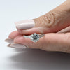 Edwardian 1.35ct Old European Cut Diamond Platinum Filigree Solitaire Ring w GIA