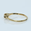 Victorian Pearl Belcher 14K Gold Solitaire Ring