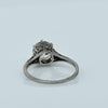 Edwardian 1.35ct Old European Cut Diamond Platinum Filigree Solitaire Ring w GIA