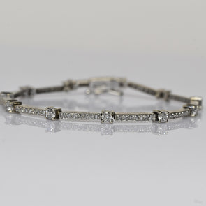 EFFY 2cttw Diamond Tennis Bracelet 14k White Gold