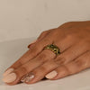 Vintage Gold Lobster Ring